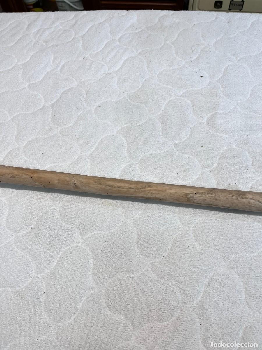 Antig&uuml;edades: HORCA O FORCA DE 3 DIENTES DE MADERA - Foto 8