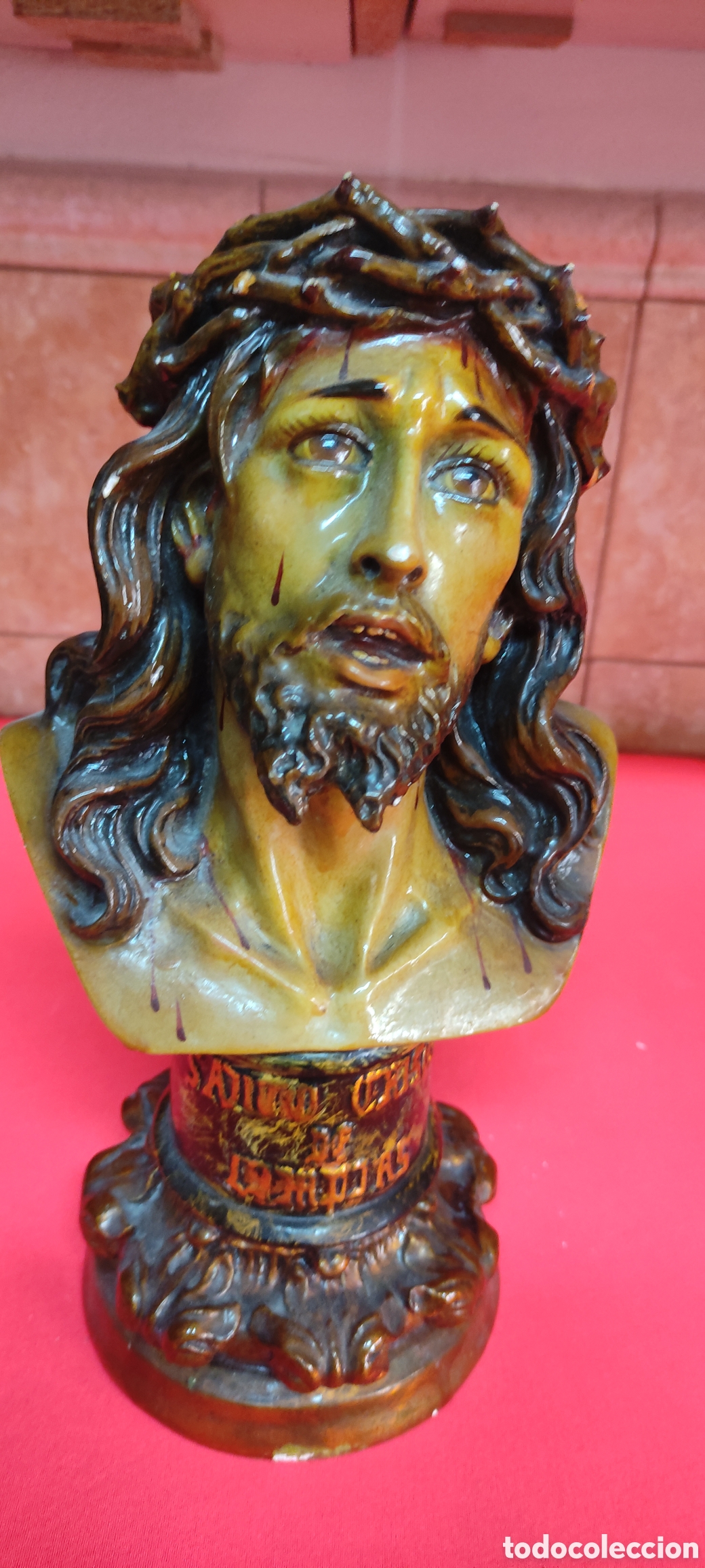 Antig&uuml;edades: Figura Cristo de Limpias - Foto 2