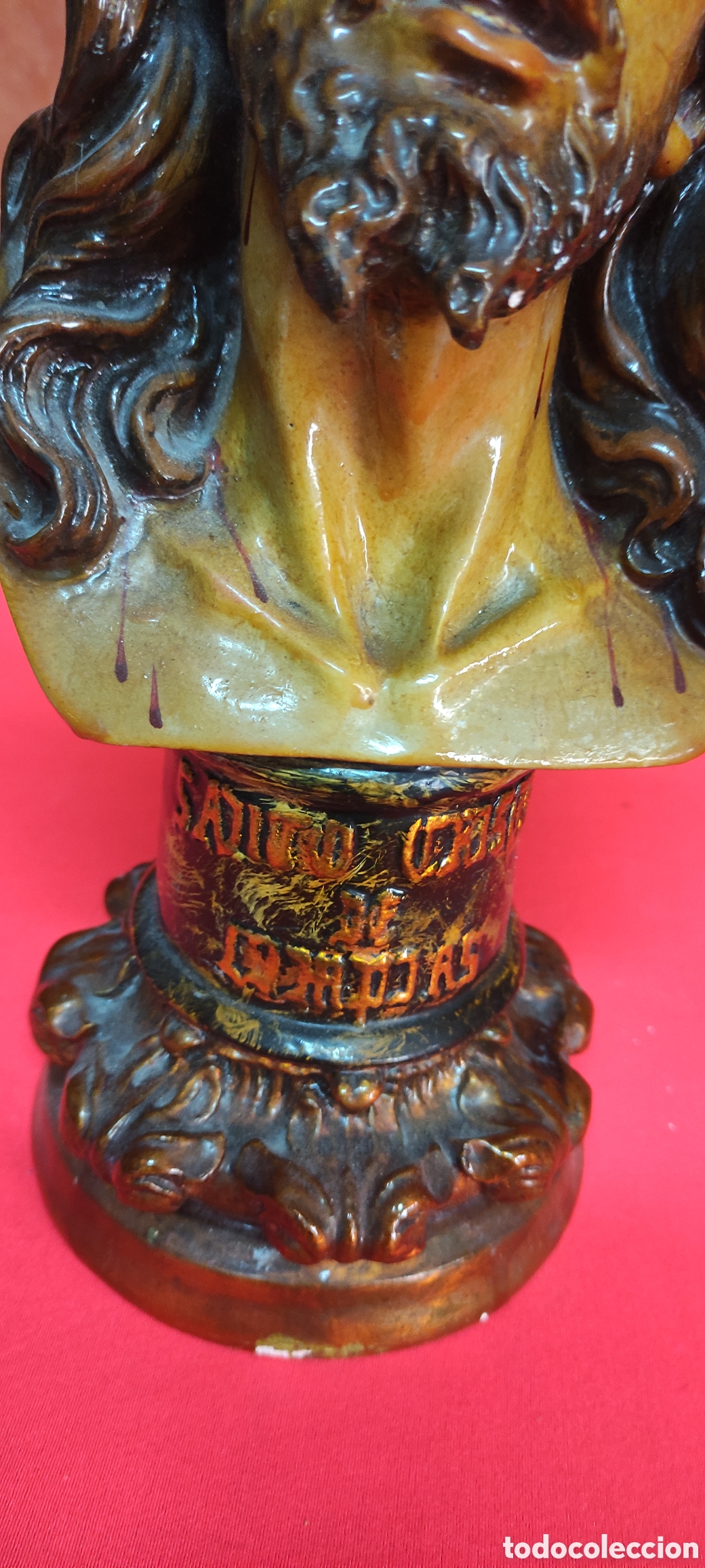 Antig&uuml;edades: Figura Cristo de Limpias - Foto 3