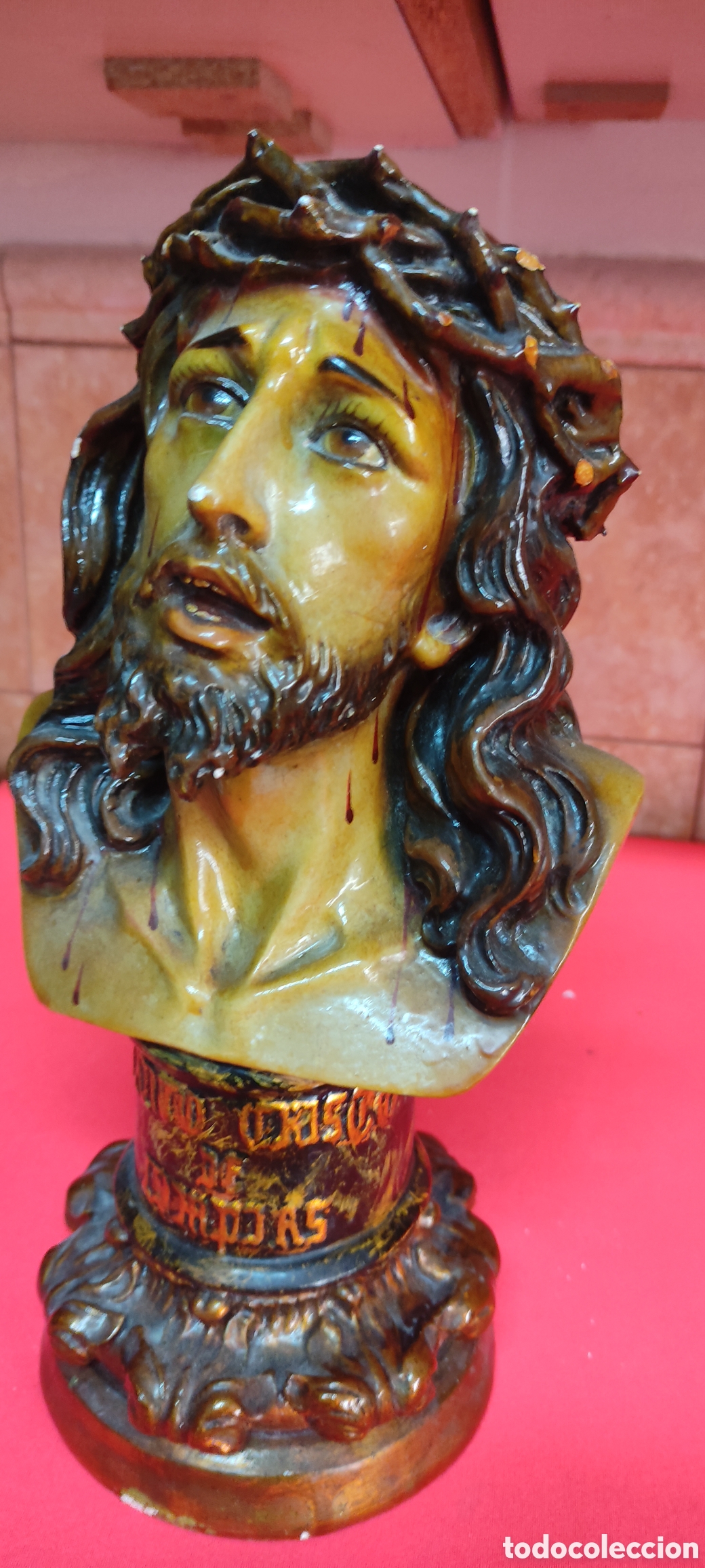 Antig&uuml;edades: Figura Cristo de Limpias - Foto 4