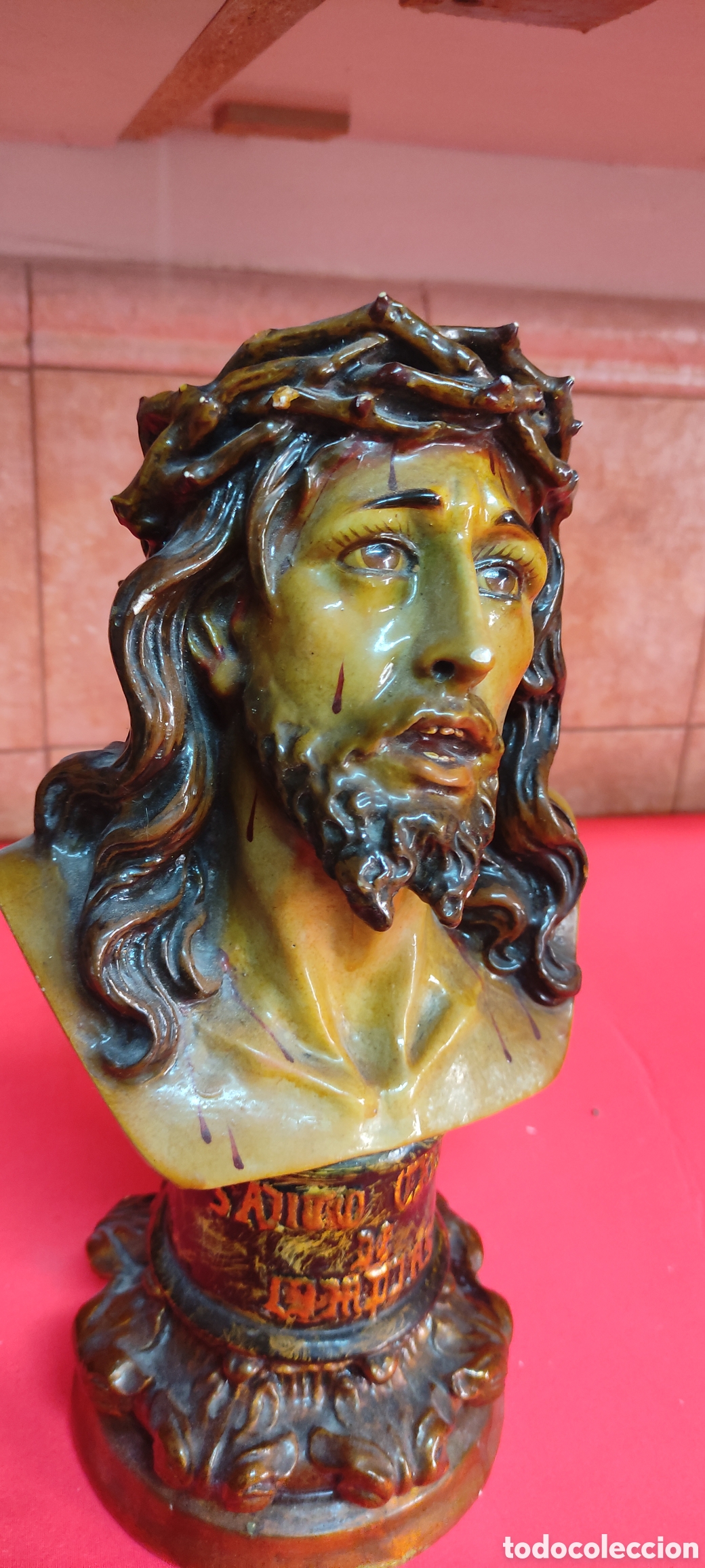 Antig&uuml;edades: Figura Cristo de Limpias - Foto 7