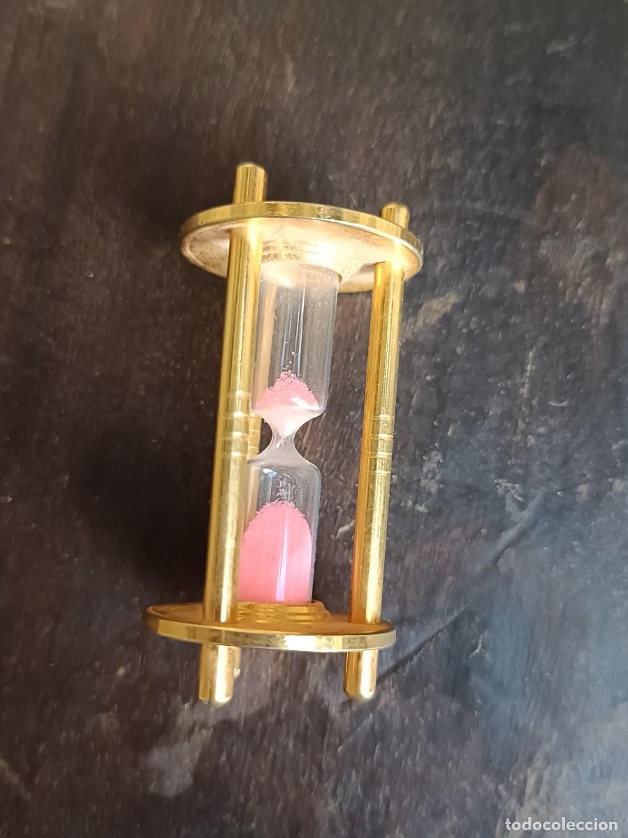 Antig&uuml;edades: Miniatura de reloj de arena - Foto 1
