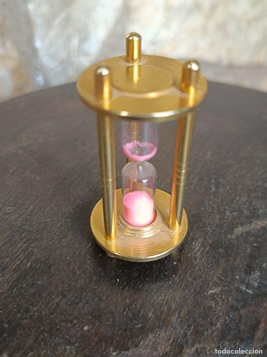 Antig&uuml;edades: Miniatura de reloj de arena - Foto 2
