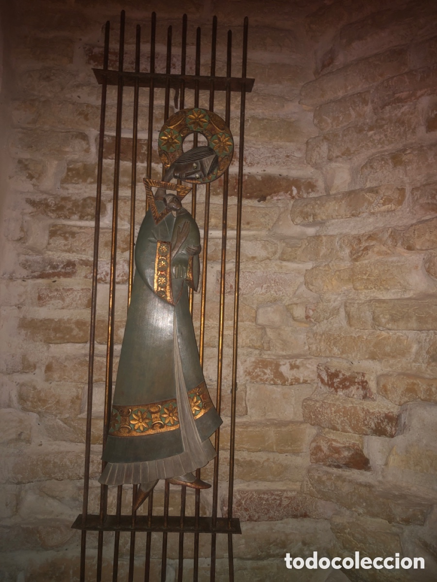 Antig&uuml;edades: Virgen antigua madera gran tama&ntilde;o - Foto 2