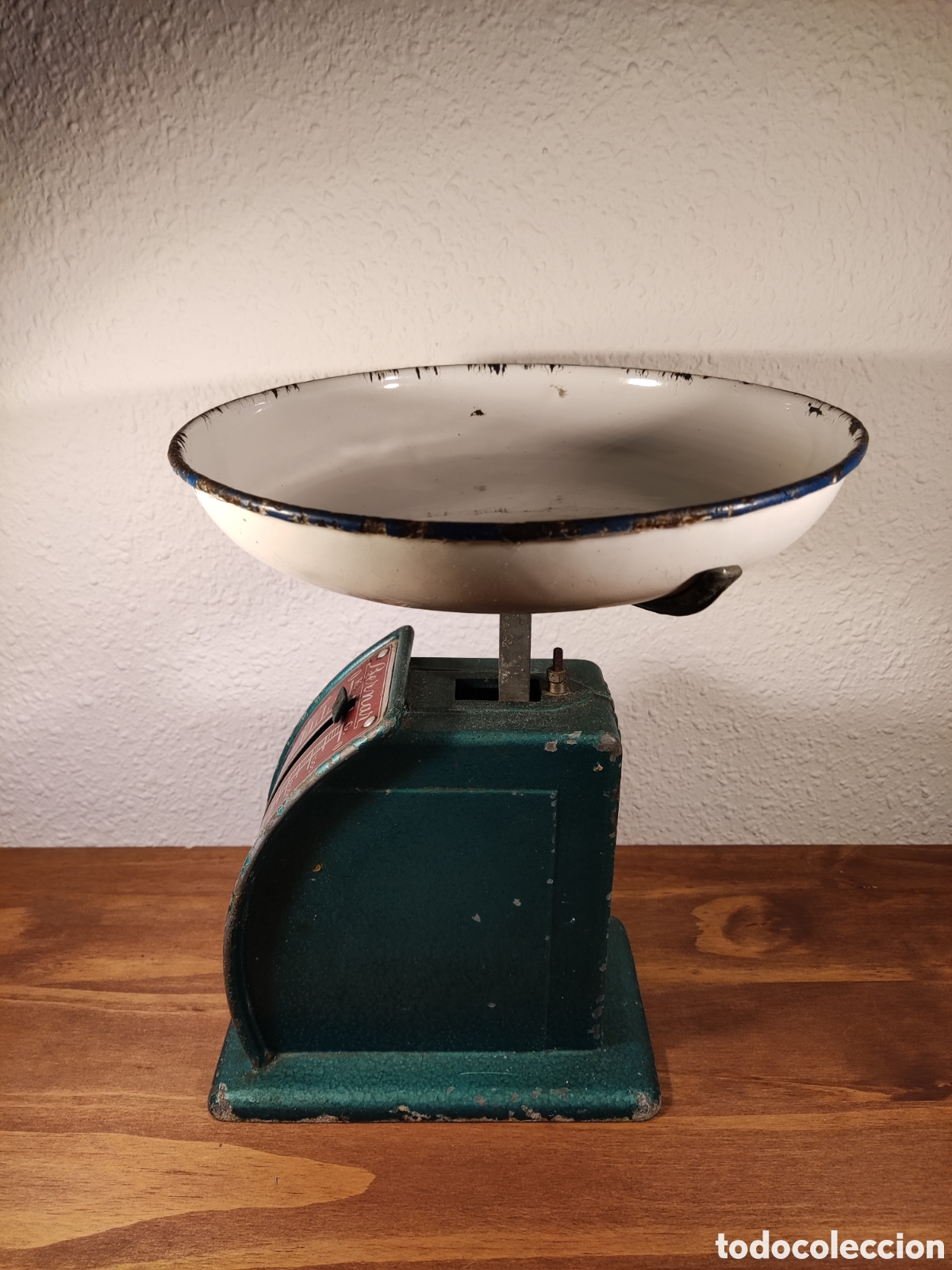 Antig&uuml;edades: B&aacute;scula alimentos Bernar de los a&ntilde;os 70 Funciona - Foto 2
