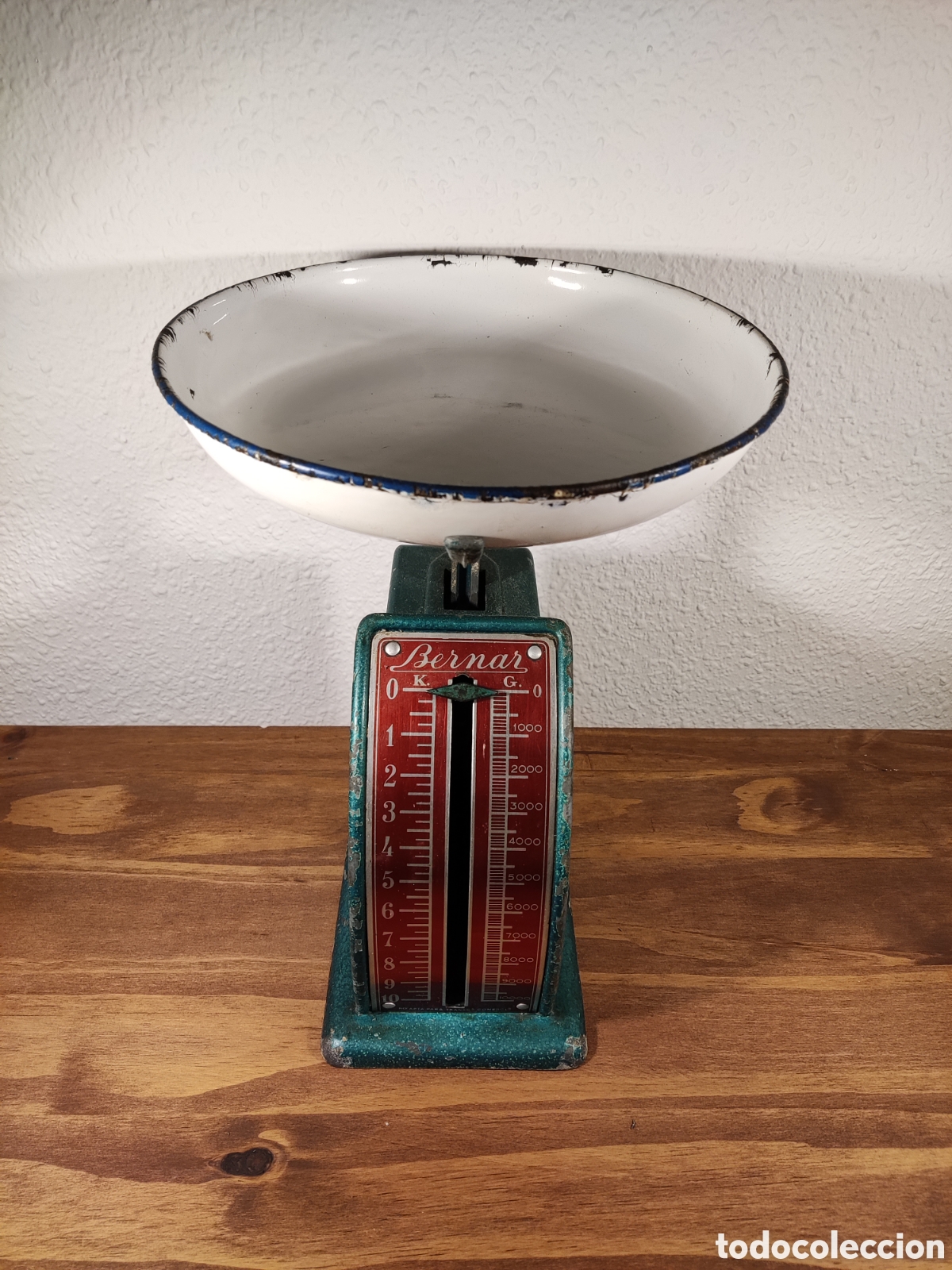 Antig&uuml;edades: B&aacute;scula alimentos Bernar de los a&ntilde;os 70 Funciona - Foto 7