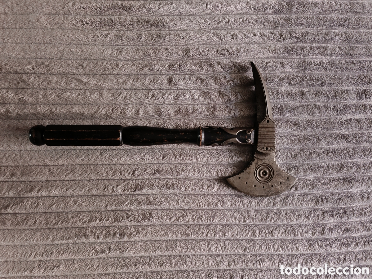 Antig&uuml;edades: HACHA ESPA&Ntilde;OLA DE ABORDAJE - Foto 4