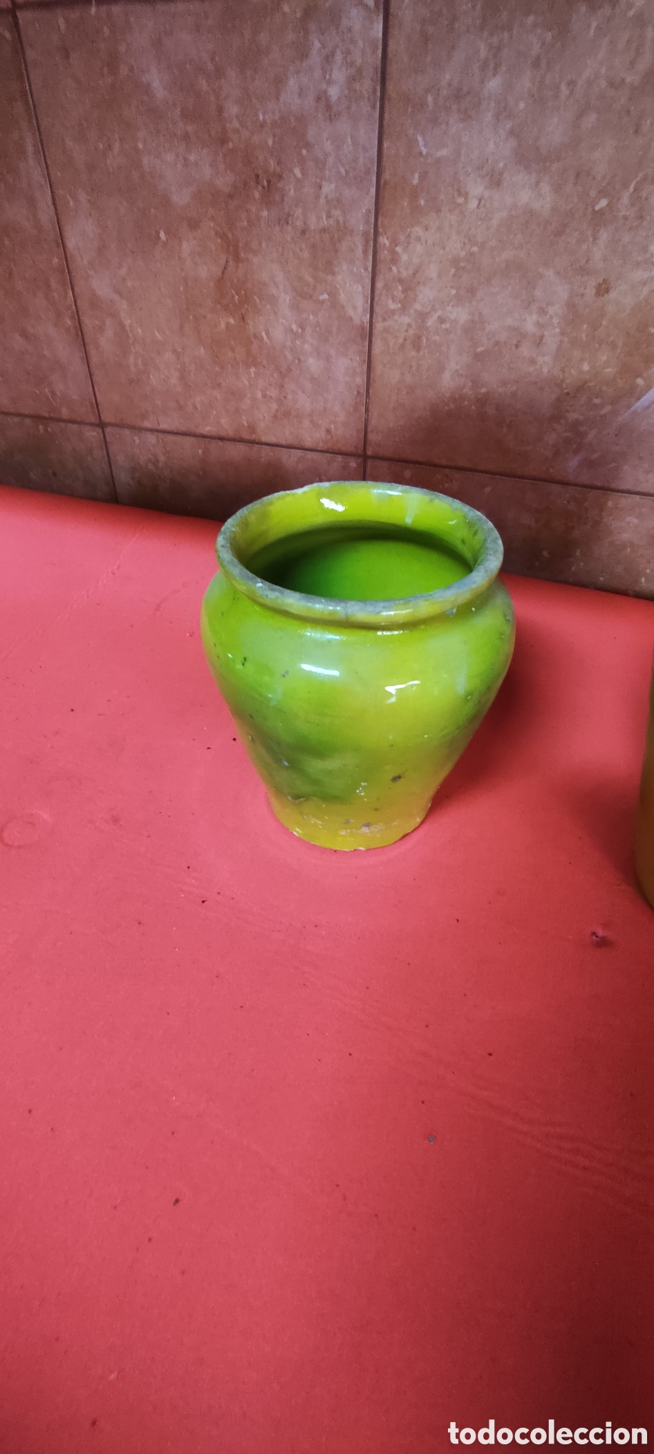 Antig&uuml;edades: Pareja de jarras aceituneras - Foto 4