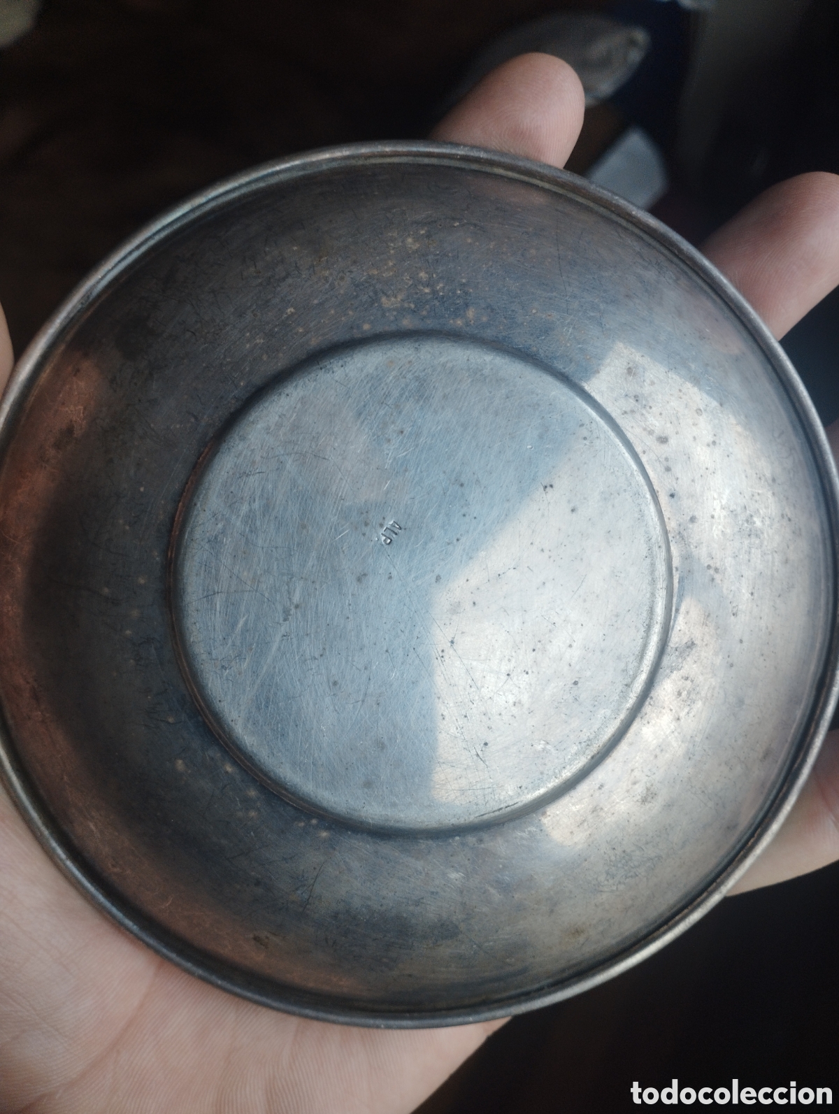 Antig&uuml;edades: Plato de Alfonso XII 1890. - Foto 2