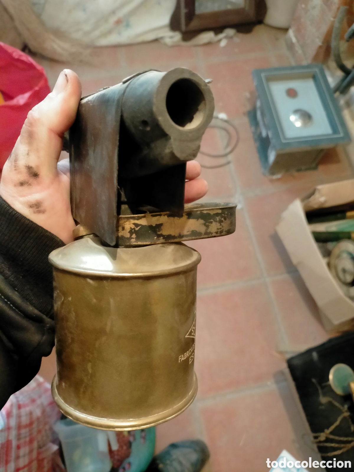 Antig&uuml;edades: Soplete serrot fabricado en Espa&ntilde;a - Foto 2