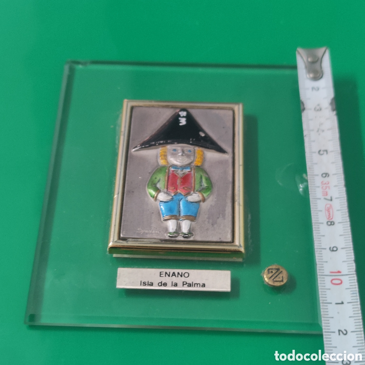 Antig&uuml;edades: ENANO DE LA ISLA DE LA PALMA. PLATA DE LEY. - Foto 4