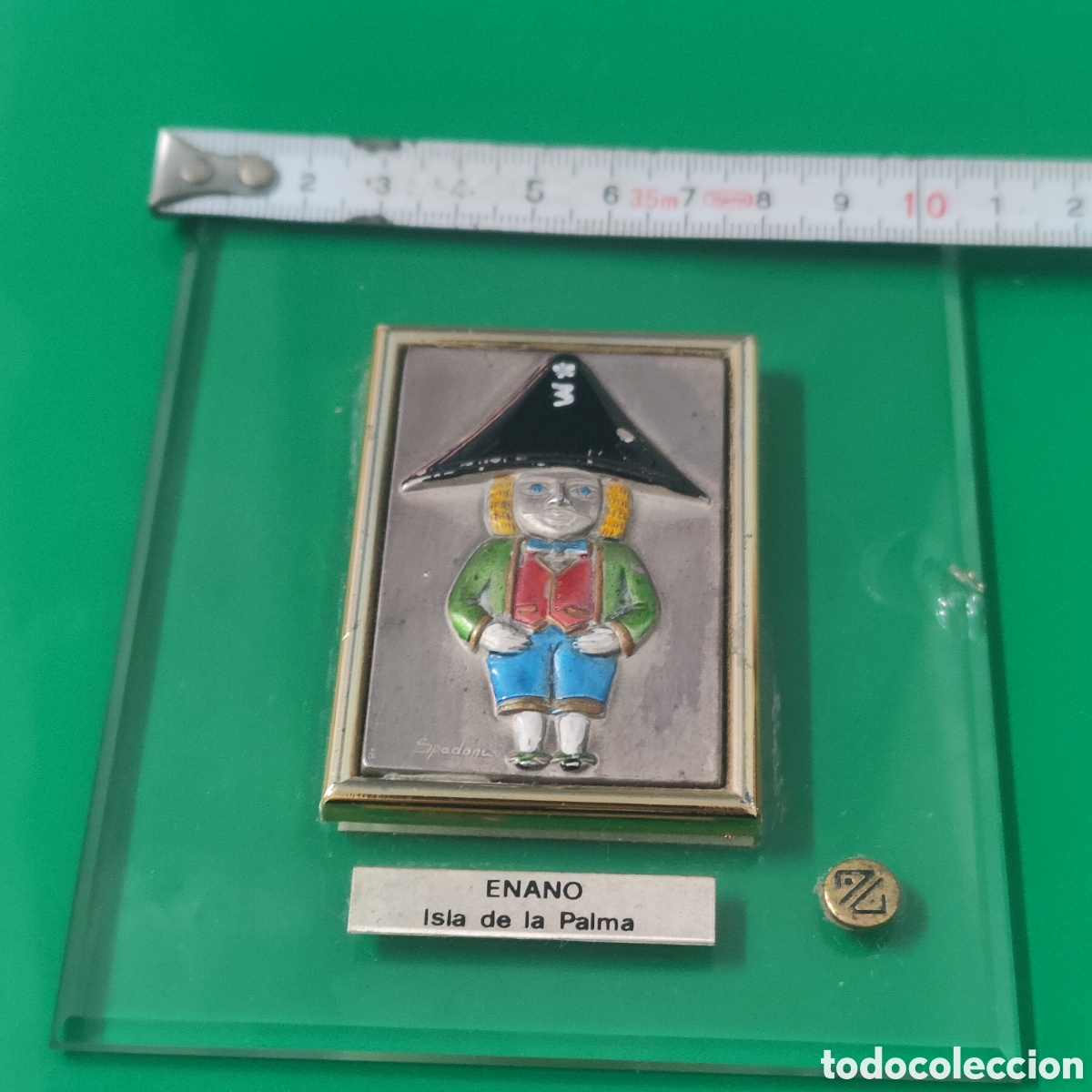 Antig&uuml;edades: ENANO DE LA ISLA DE LA PALMA. PLATA DE LEY. - Foto 5