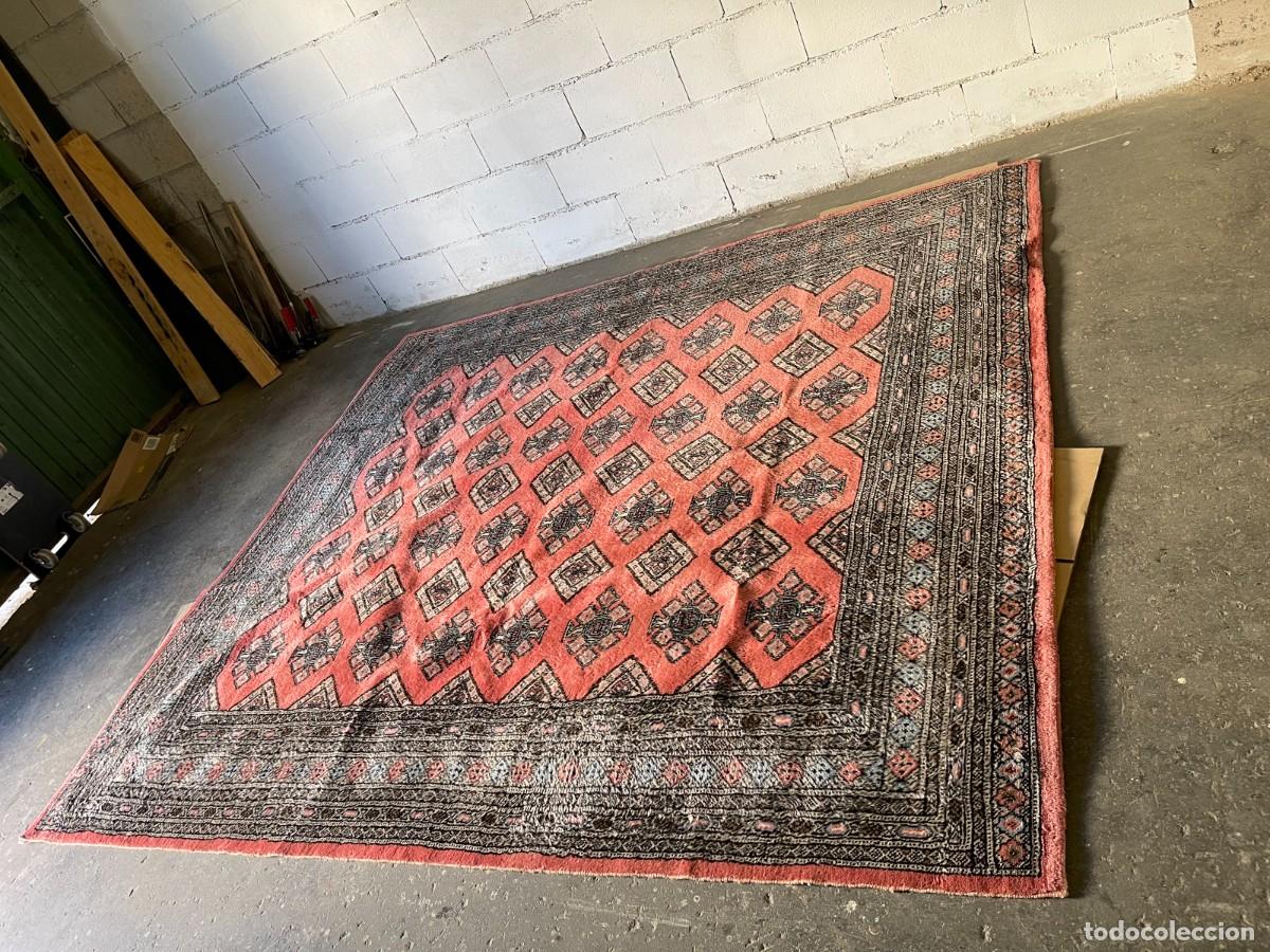 Antig&uuml;edades: alfombra de lana como nueva - Foto 3