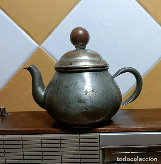 Antig&uuml;edades: Tetera de cobre Portuguesa TAGUS - Foto 1