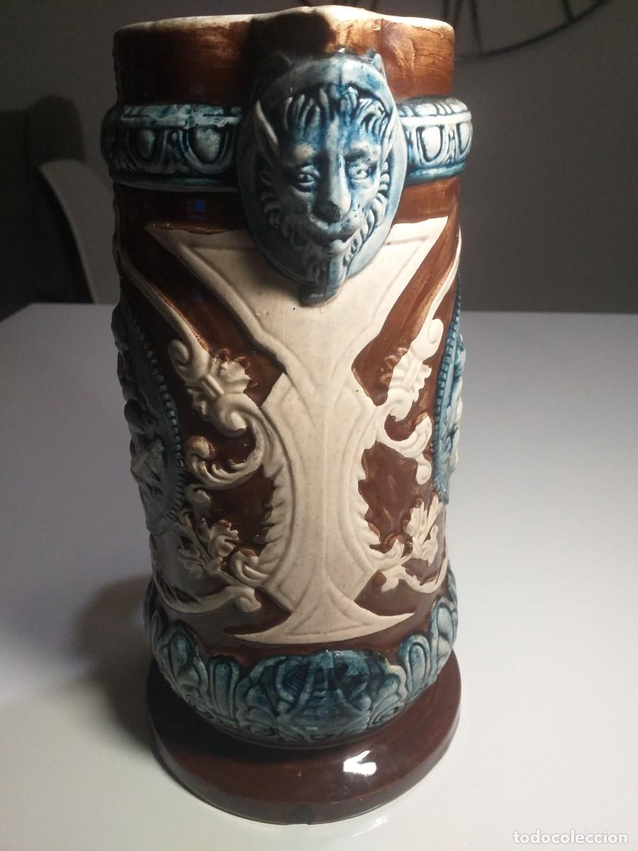 Antig&uuml;edades: Gran jarra modernista de Manises - Foto 3
