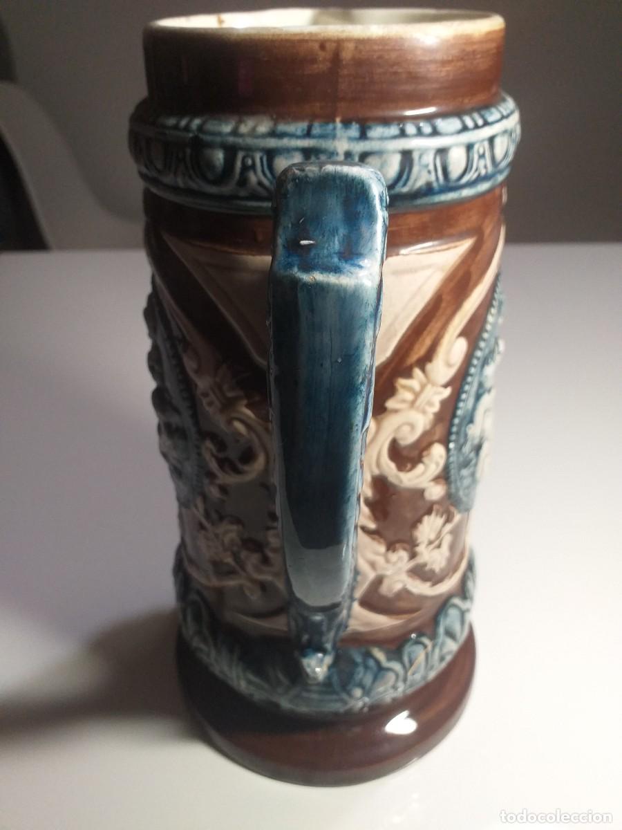 Antig&uuml;edades: Gran jarra modernista de Manises - Foto 4