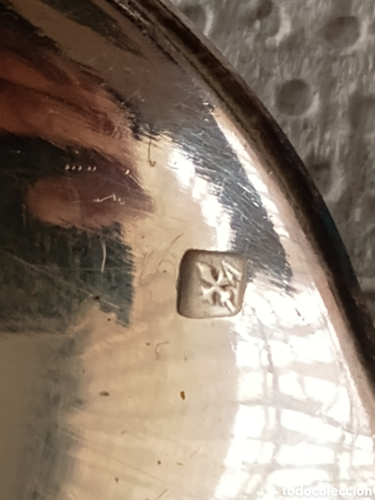 Antig&uuml;edades: Juego de cuchara selladas punzadas - Foto 3
