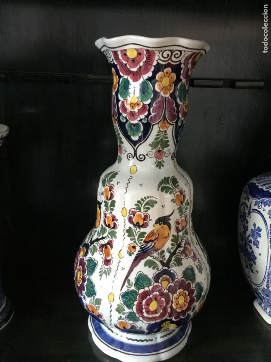 Antig&uuml;edades: jarr&oacute;n. Delft. Polychrome. Holland. Perfecto estado. - Foto 5
