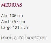 Antig&uuml;edades: C&Oacute;MODA CATALANA DE CAOBA CON MARMOL. - Foto 16