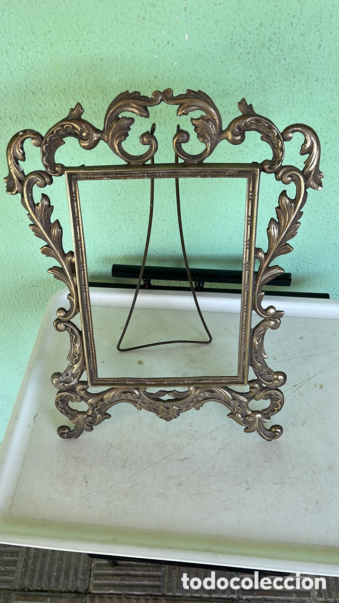 Antig&uuml;edades: GRAN MARCO BRONCE LABRADO - Foto 4