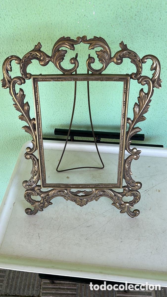 Antig&uuml;edades: GRAN MARCO BRONCE LABRADO - Foto 1