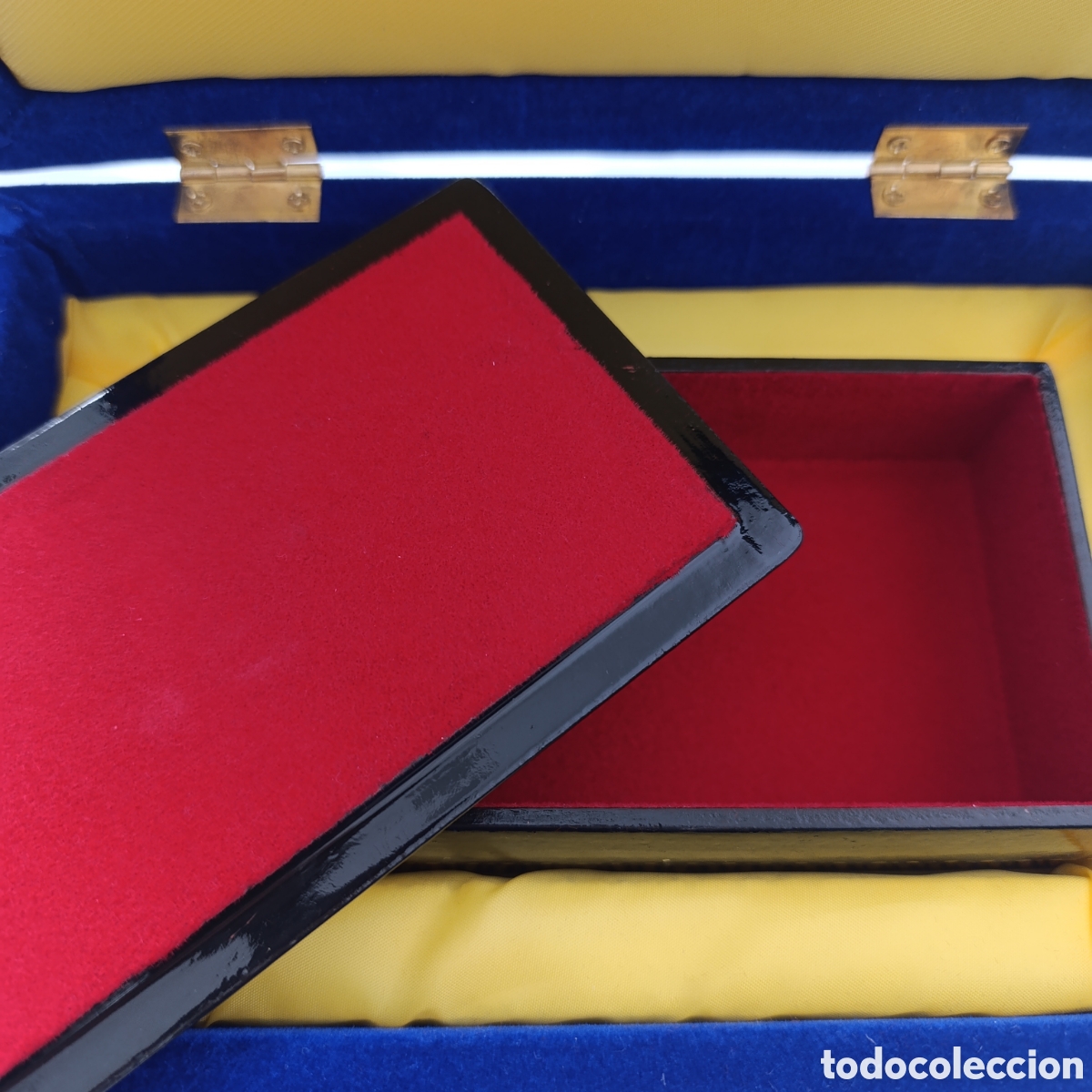 Antig&uuml;edades: Caja de laca rusa pintada a mano - Foto 7