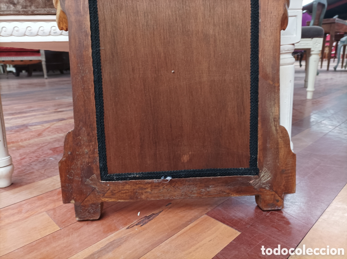 Antig&uuml;edades: Espejito franc&eacute;s en madera maciza - Foto 8
