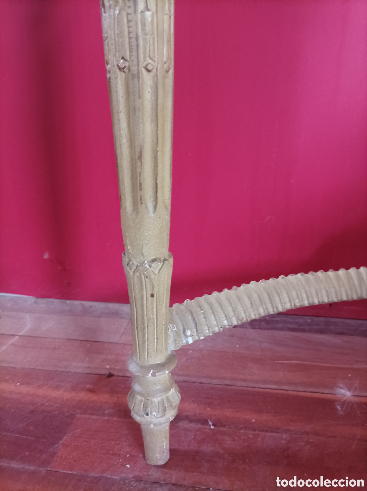 Antig&uuml;edades: Mueble Consola francesa policromada - Foto 6