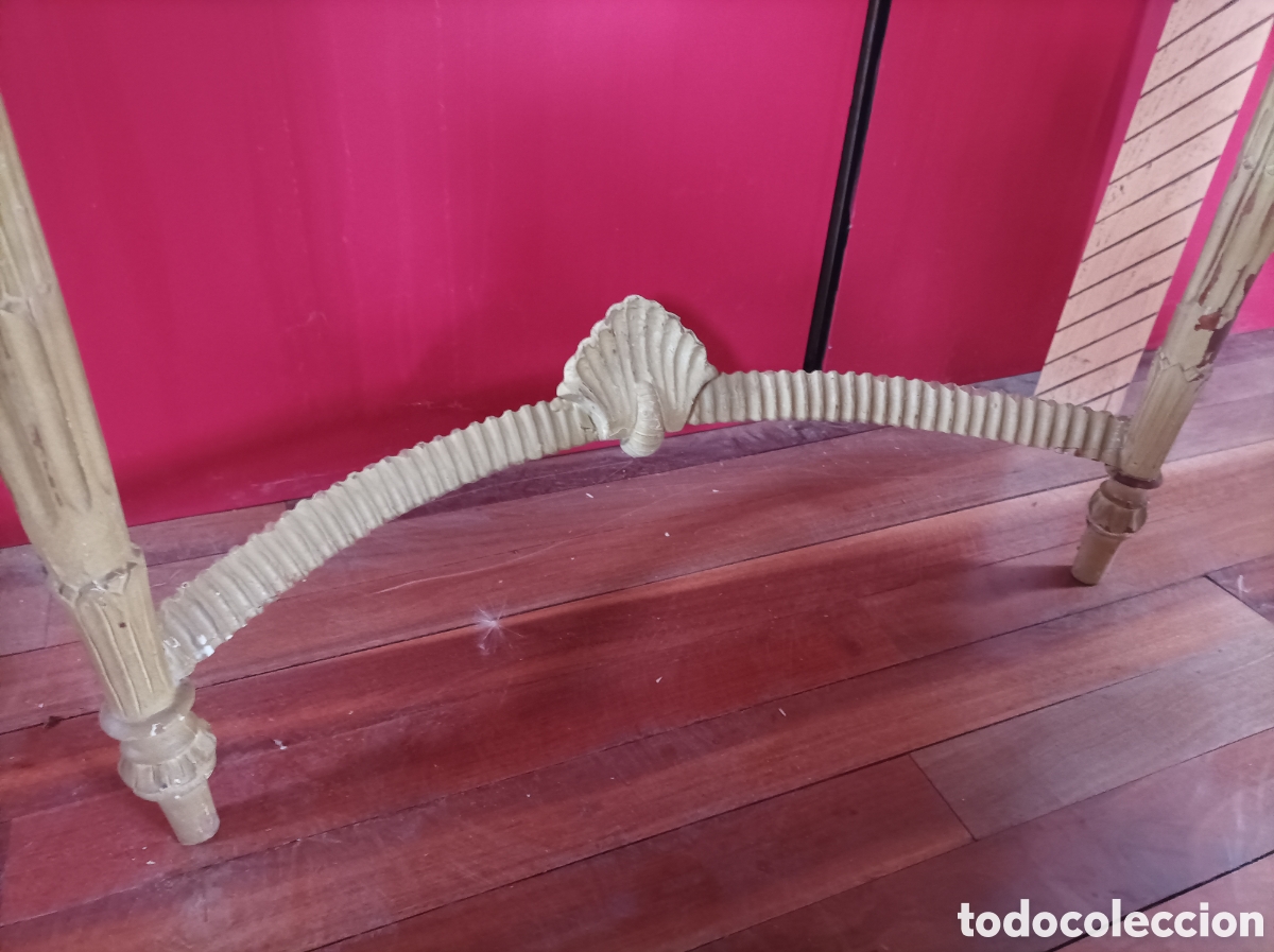 Antig&uuml;edades: Mueble Consola francesa policromada - Foto 7