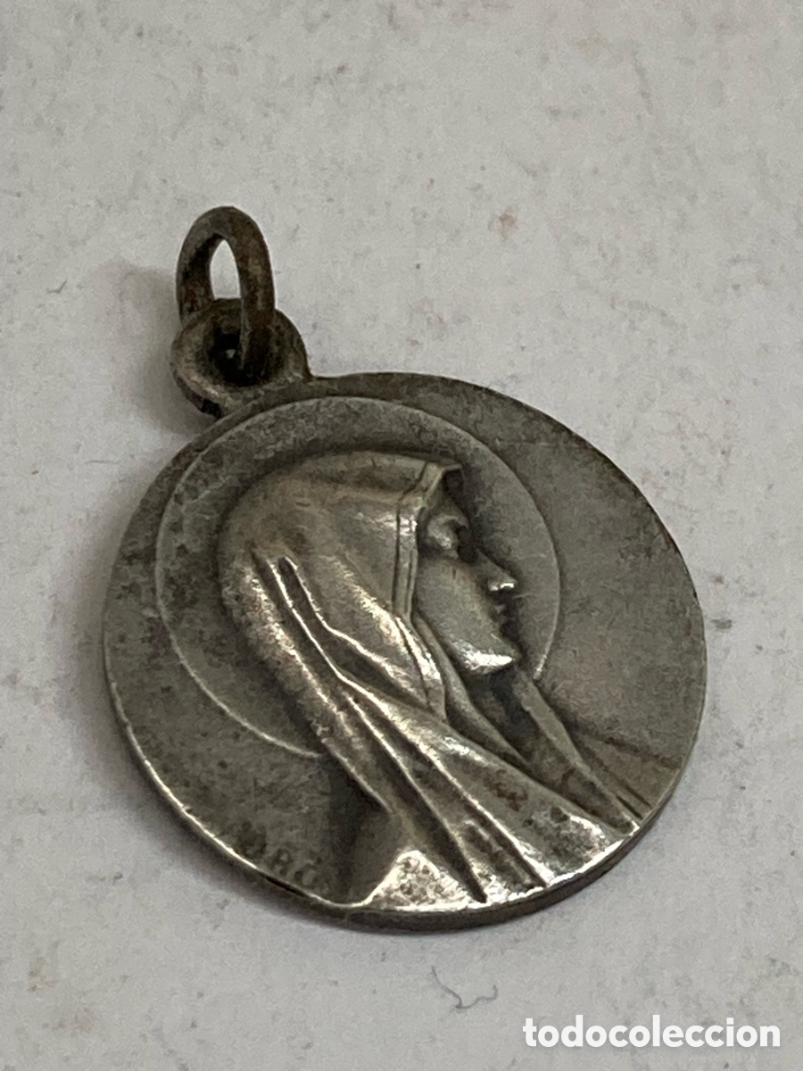 Antig&uuml;edades: Medalla de plata religiosa C375 - Foto 1