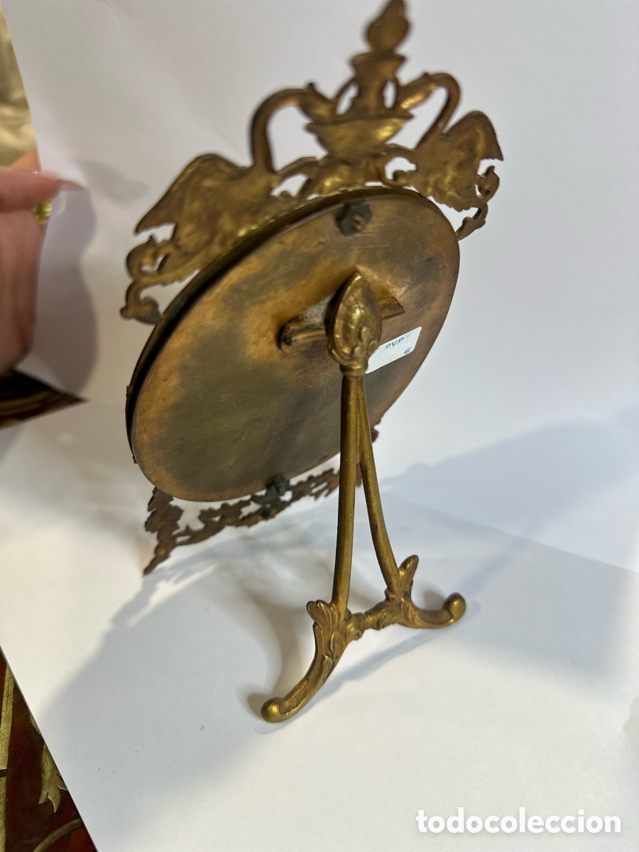 Antig&uuml;edades: Marco bronce antiguo - Foto 3