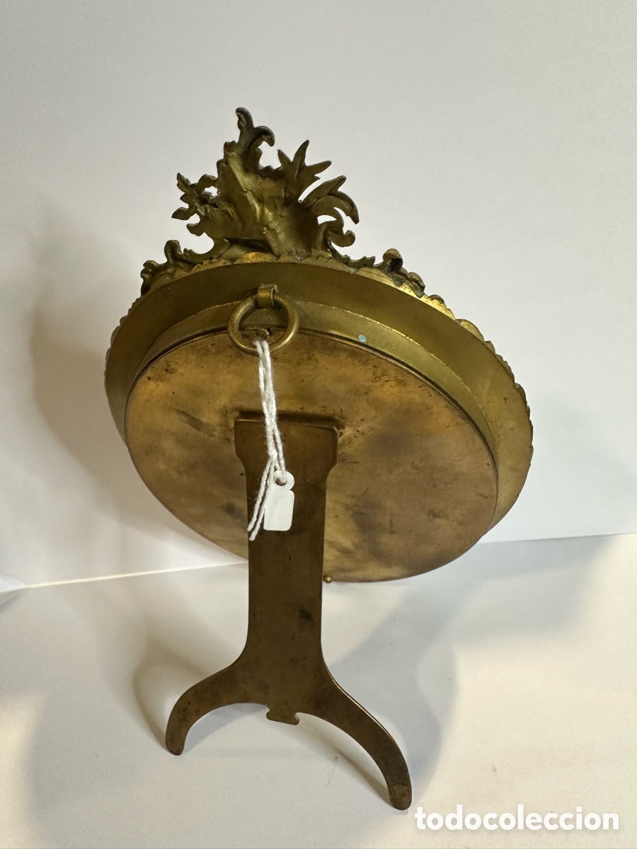 Antig&uuml;edades: Marco de bronce antiguo - Foto 2