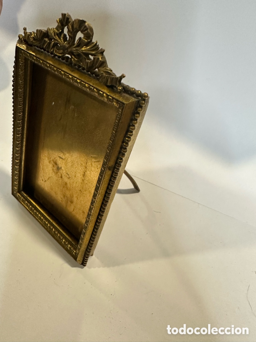 Antig&uuml;edades: Marco bronce antiguo - Foto 2
