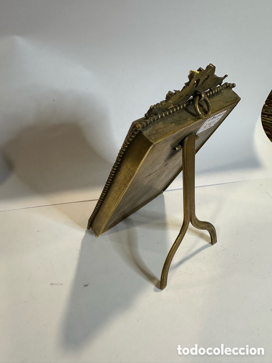 Antig&uuml;edades: Marco bronce antiguo - Foto 3