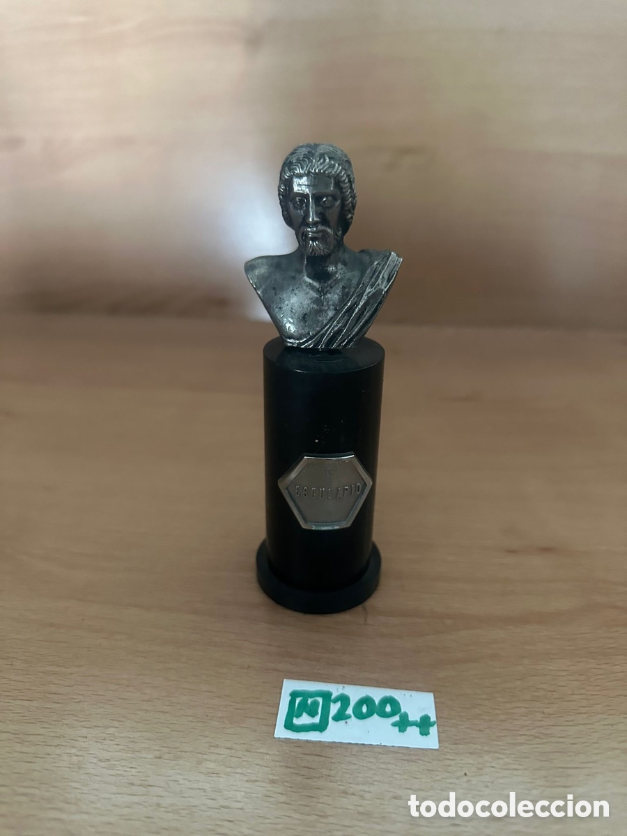 Antig&uuml;edades: Peque&ntilde;o busto de esculapio - Foto 1