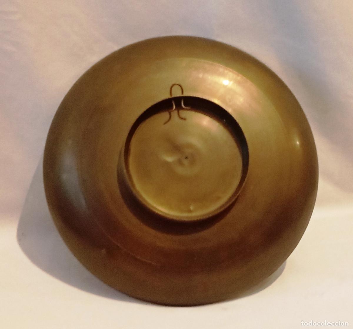 Antig&uuml;edades: Plato de bronce con motivos &aacute;rabes - Foto 8
