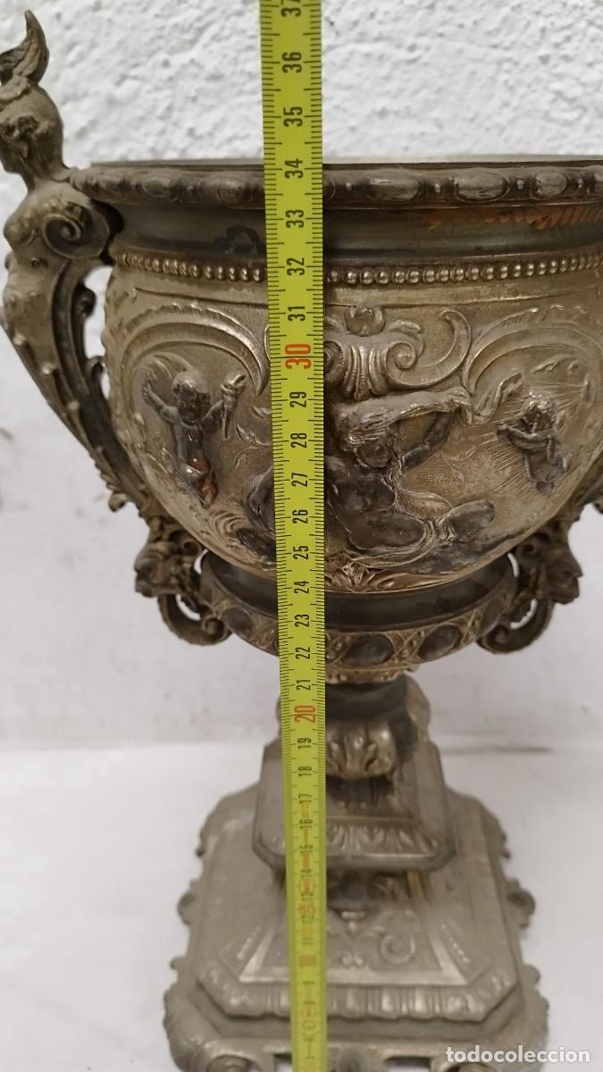 Antig&uuml;edades: Antiguo Copon copa,tipo Macetero.Siglo XIX - Foto 19