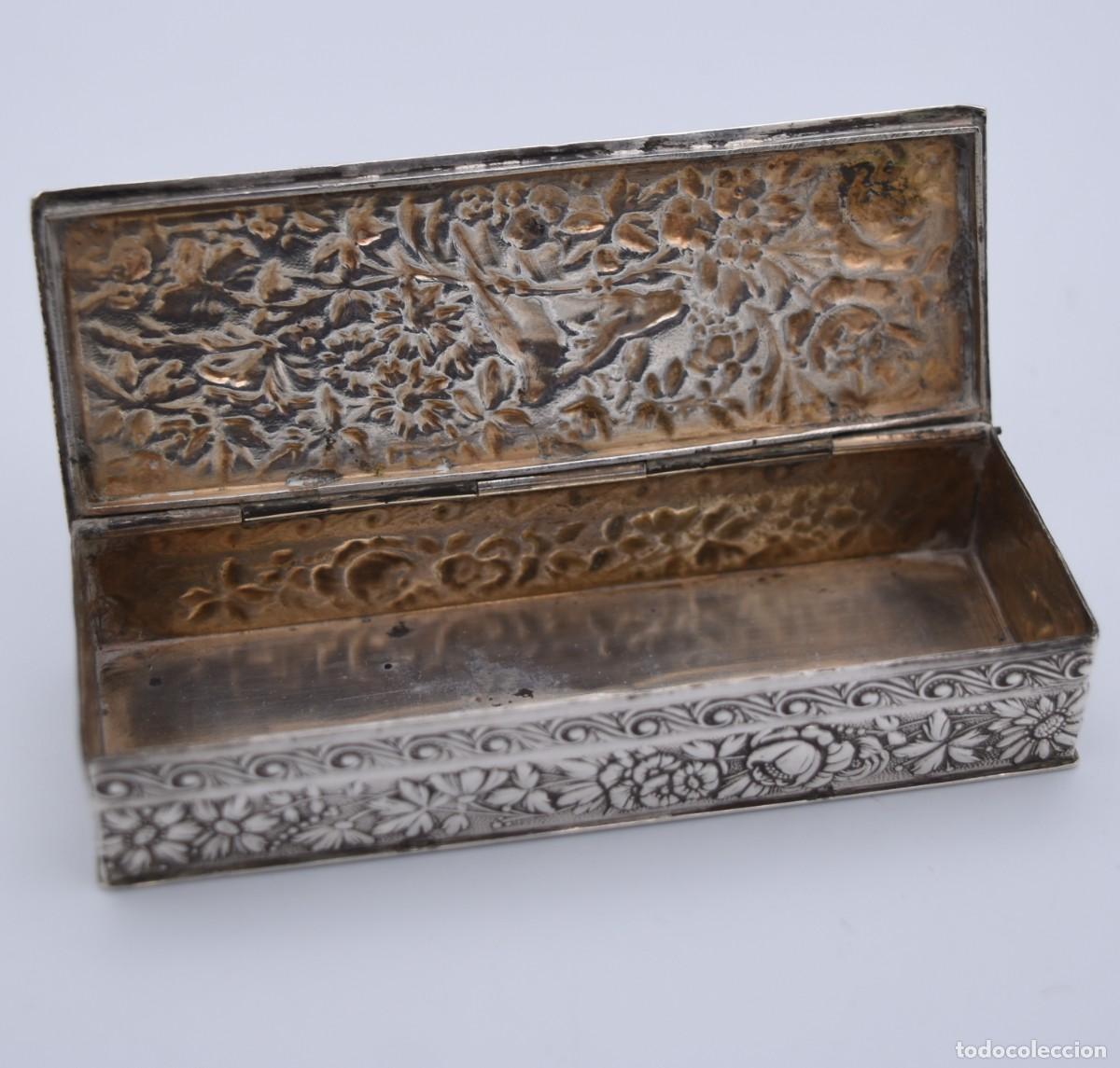 Antig&uuml;edades: Caja de plata sellada - Foto 6