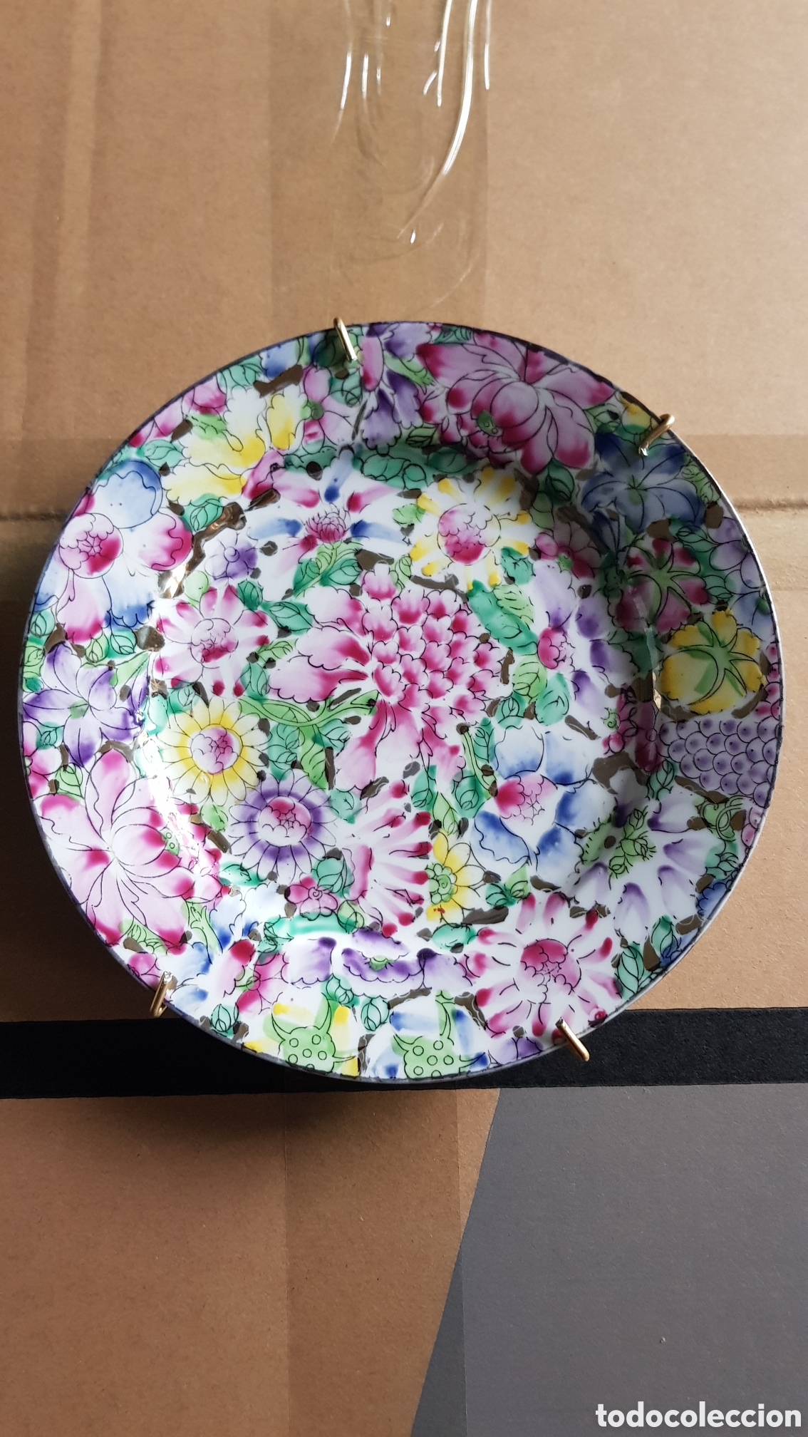 Antig&uuml;edades: Plato de porcelana chino - Foto 1