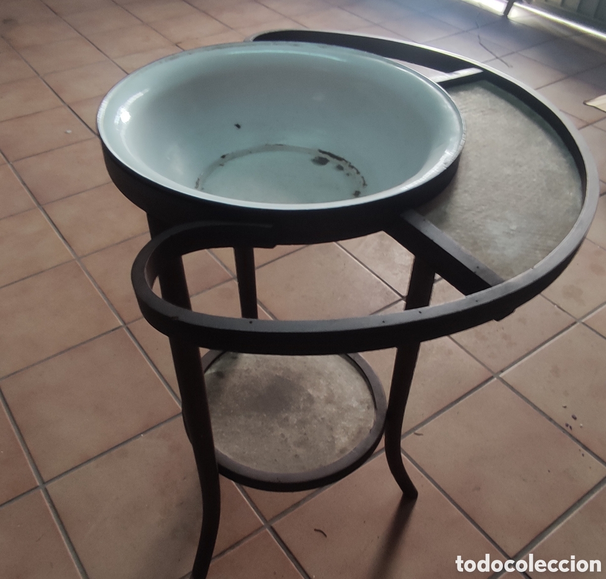Antig&uuml;edades: Antiguo palanganero / jofaina - Foto 2