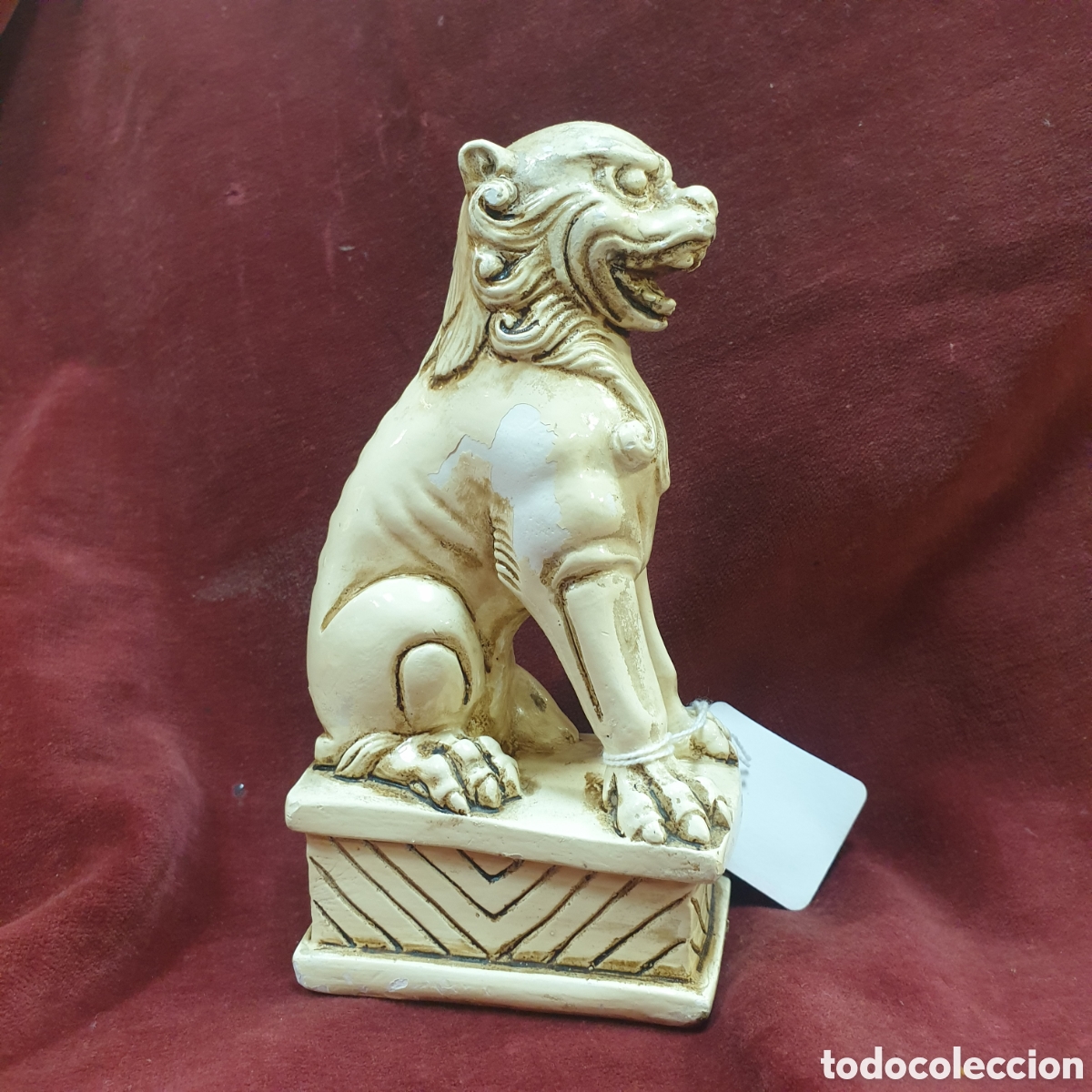 Antig&uuml;edades: Precioso drag&oacute;n FOO EN PASTA