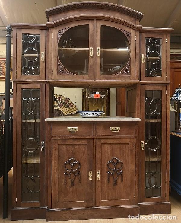 Antig&uuml;edades: Mueble Alacena Modernista - Foto 6