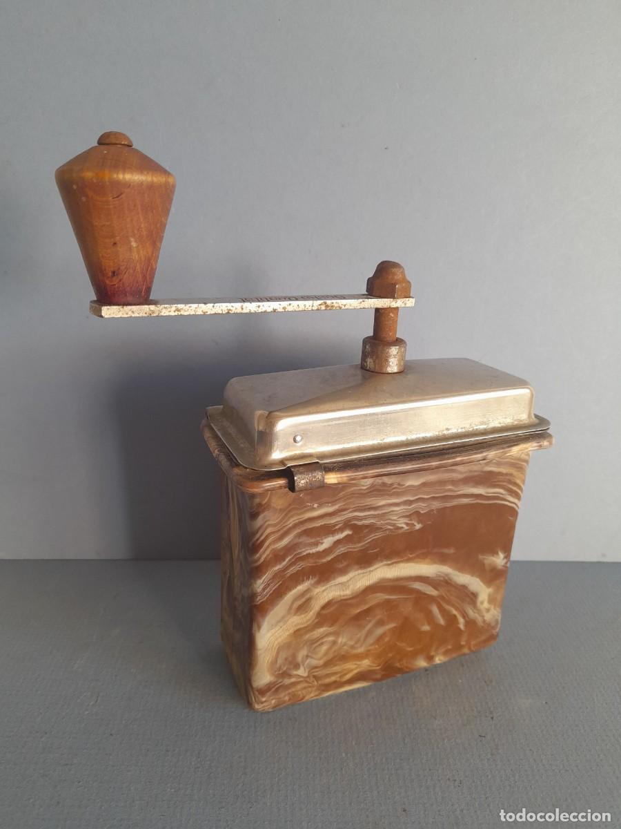 Antiquit&auml;ten: molinillo de cafe geska fortschritt, geska-qualit&auml;t (18x11x6cm aprox)