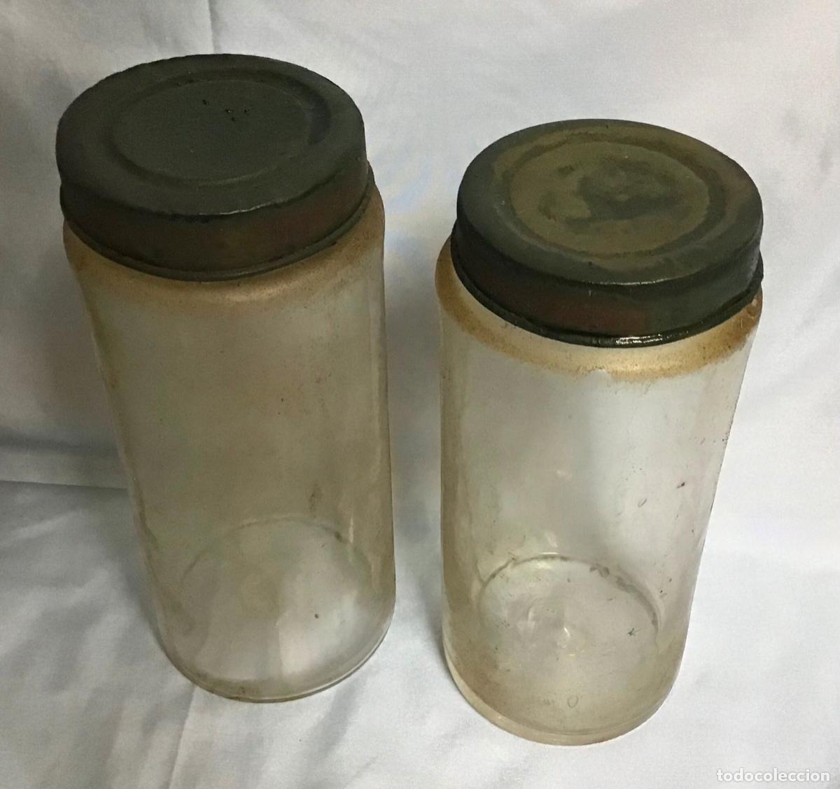 Antig&uuml;edades: ANTIGUOS BOTES CRISTAL SOPLADO - Foto 2