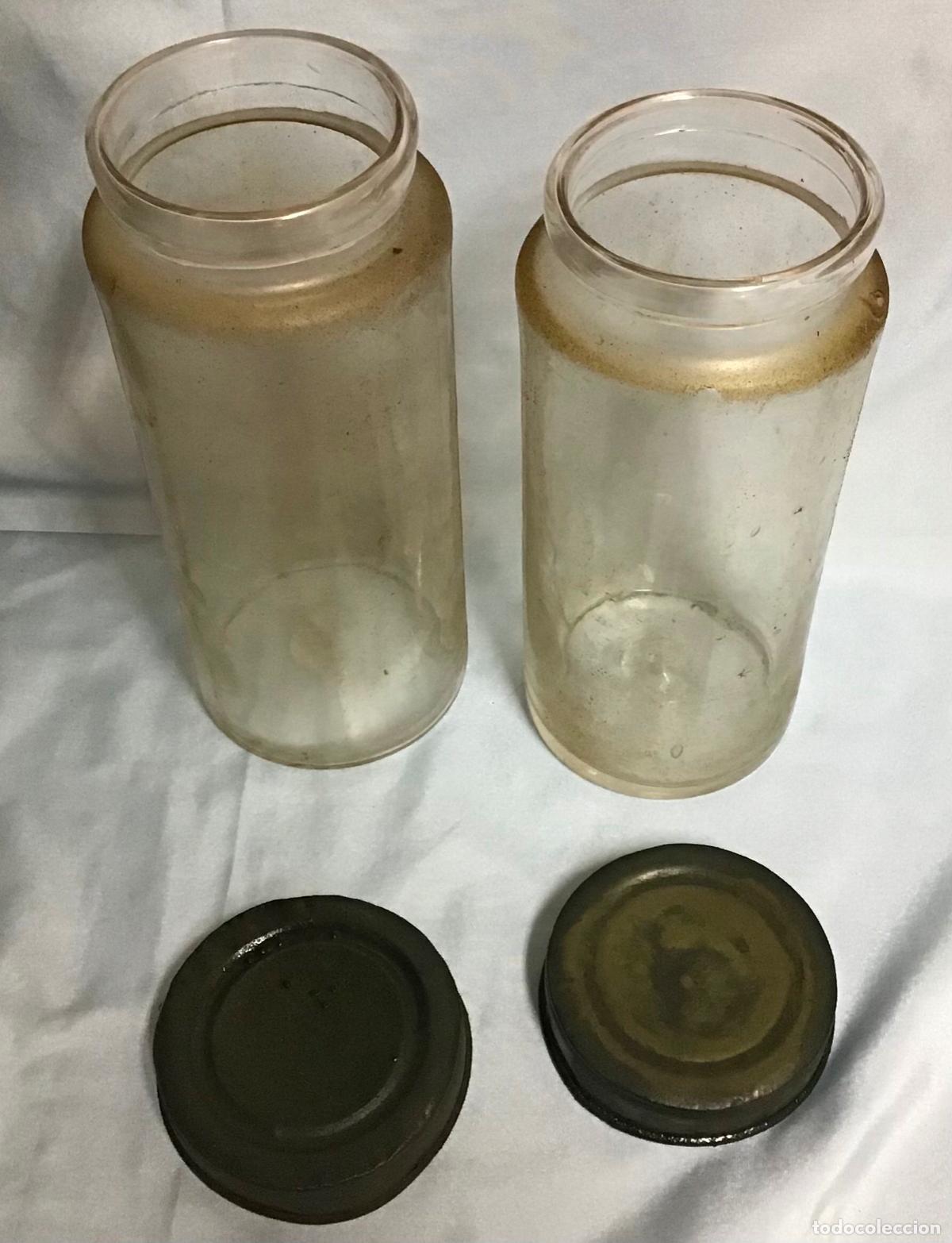 Antig&uuml;edades: ANTIGUOS BOTES CRISTAL SOPLADO - Foto 3