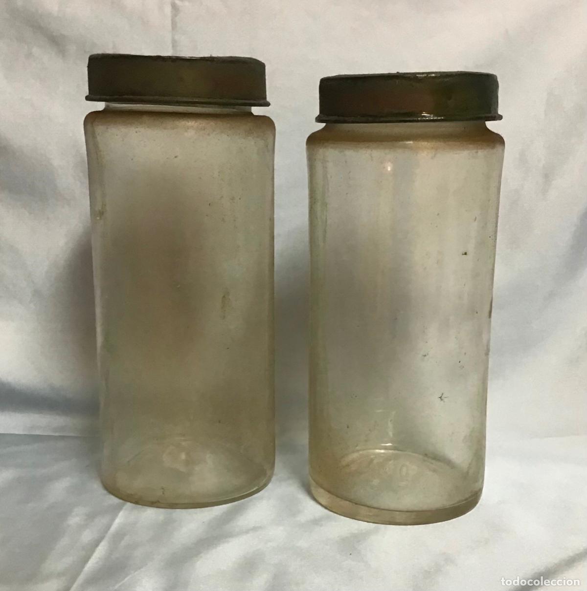 Antig&uuml;edades: ANTIGUOS BOTES CRISTAL SOPLADO - Foto 1