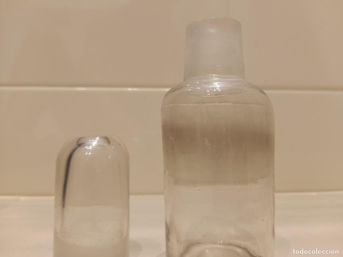 Antig&uuml;edades: Antiguo bote de cristal de laboratorio - Foto 7