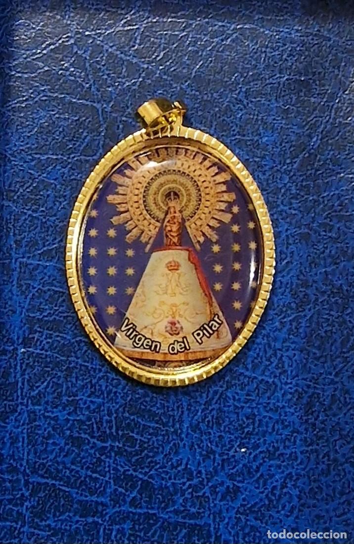 Antig&uuml;edades: Medalla de la Virgen del Pilar - Foto 1