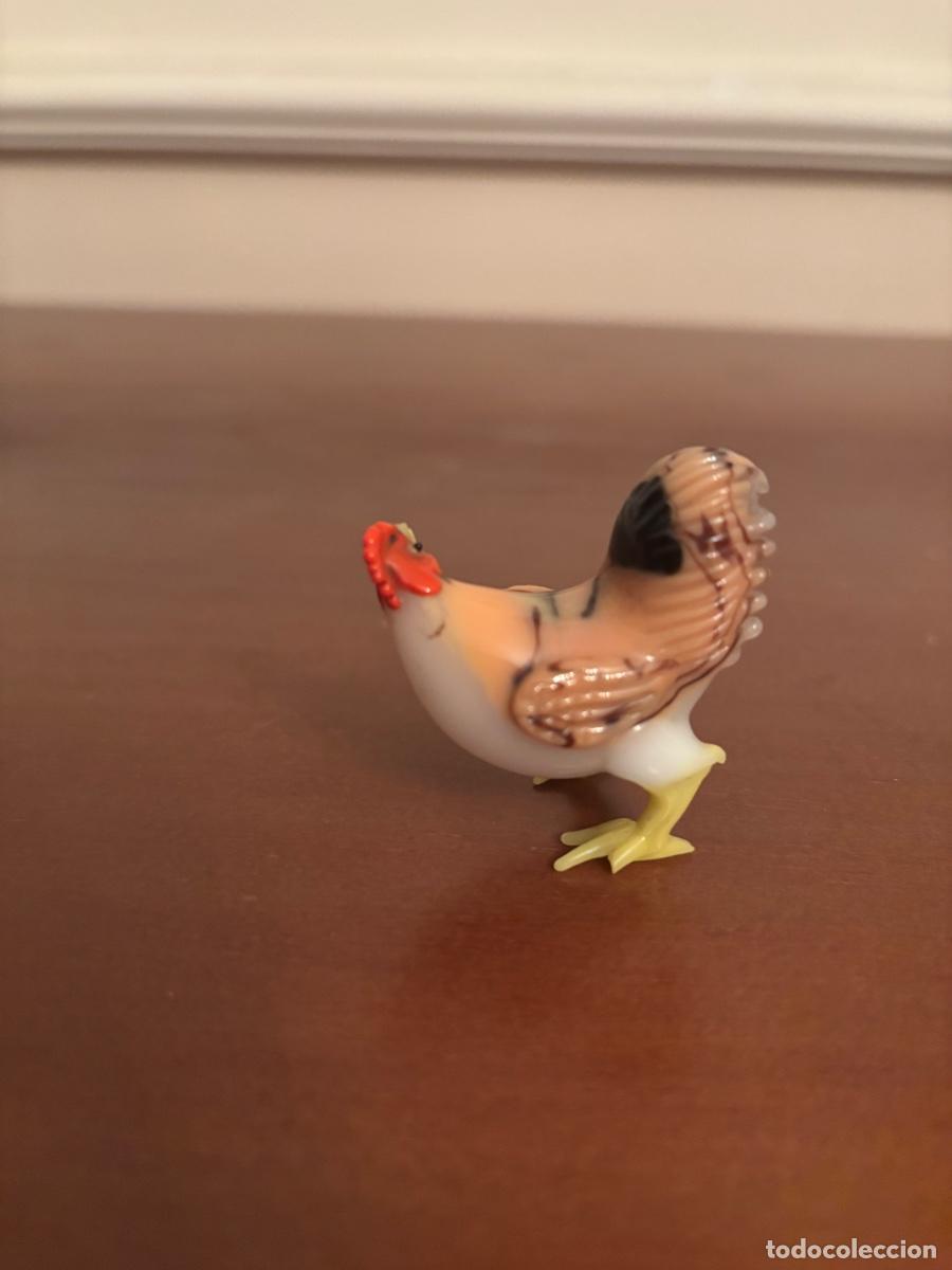 Antig&uuml;edades: Gallina cristal de murano - Foto 5
