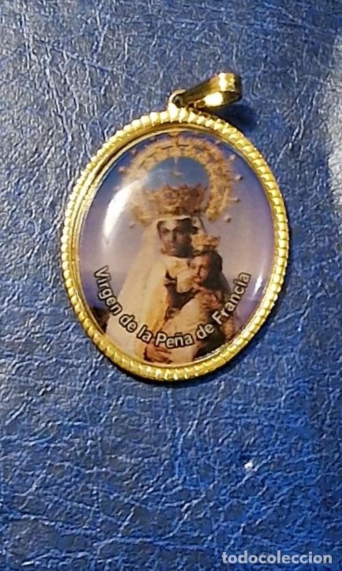 Antig&uuml;edades: Medalla de la Virgen de la Pe&ntilde;a de Francia - Foto 1